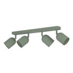 Eglo Decke Spot Tilston Stahl Grün | Geeignet für 4x E14